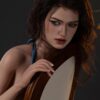150cm / 4ft11 C-Cup Silicone Sex Doll Elva-S(Wheat) with ROS Head