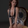 150cm / 4ft11 C-Cup Silicone Sex Doll Elva-S(Wheat) with ROS Head
