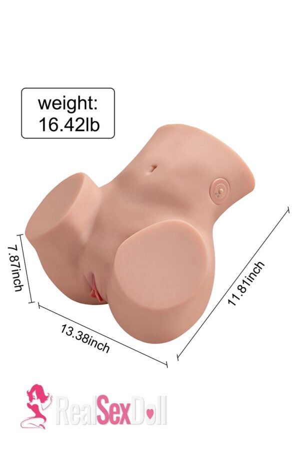 16.42 lbs Electric Sex Doll Torso Butt Masturbator Sydnie In Stock