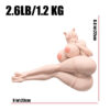 1.0 Yukiko: Silicone Hentai Sex Doll Male Masturbator, 1.45kg(32.2 lbs)
